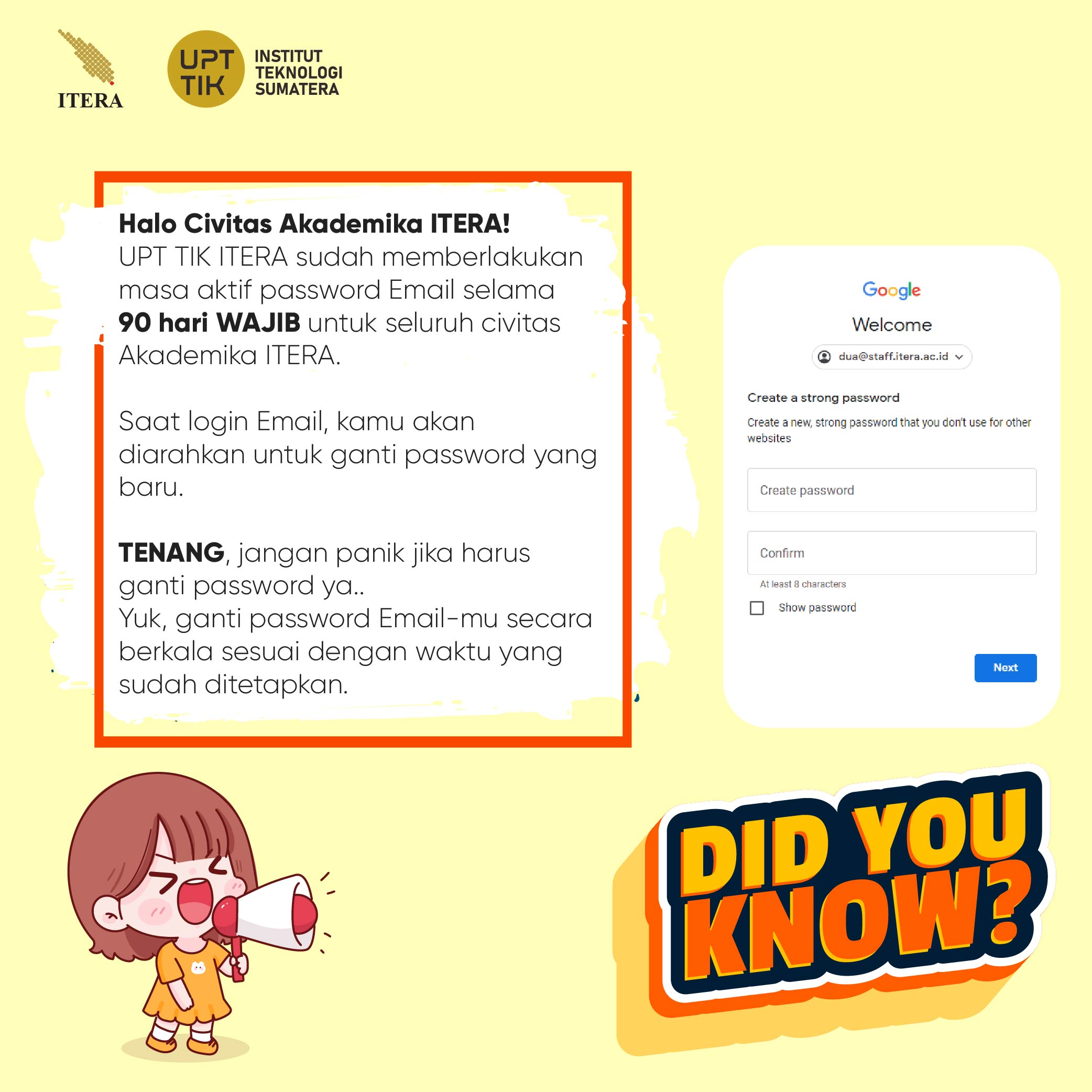 SSO | Institut Teknologi Sumatera